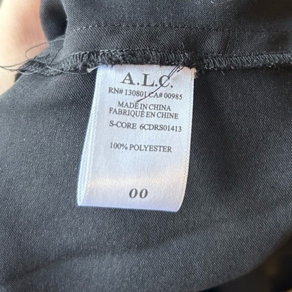 A.L.C. Inez Satin Halter Dress - Picture 6 of 7